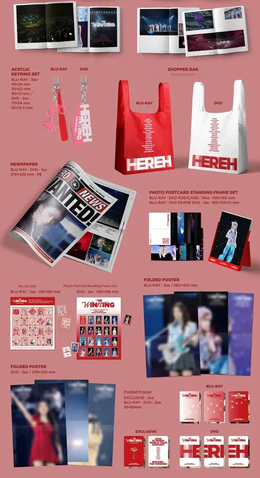 Iu - 2024 Iu Hereh World Tour Concert Blu-Ray+Dvd Set | Lazada