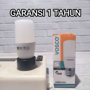 VOSCO LAMPU LED STICK 5W 5 WATT CAHAYA PUTIH SNI GARANSI 1 TAHUN BAGUS KUALITAS TERJAMIN