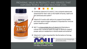 NOW Foods - Mega D3 (5000 IU) & MK-7(180 mcg) 60/120 Veg Capsules best by 05/2028 FREE SHIPPING!