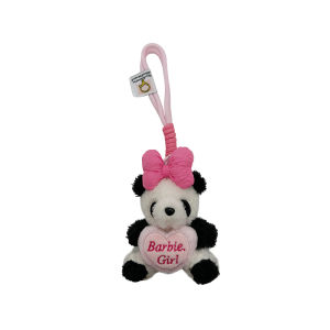 Cute Plush Panda Keychain Decorative Charm