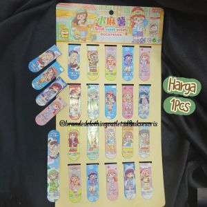 PEMBATAS BUKU MAGNET KARAKTER LUCU / PEMBATAS BUKU GLITTER / CUTE MAGNET BOOKMART / PKB6861
