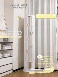 Màn Che Điều Hòa Chống Gió Thổi Trực Tiếp Không Cần Lắp Đặt