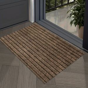 VIKAMA Simple Modern Striped Entry Door Mat Entryway Anti Slip Dust Removal Carpet Nordic Style Home Decor Floor Mat