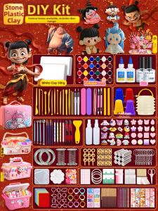 Soft Non-toxic Modeling Clay Set