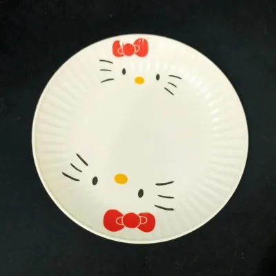 Hello Kitty Melamine Kiddie Plates and Mugs