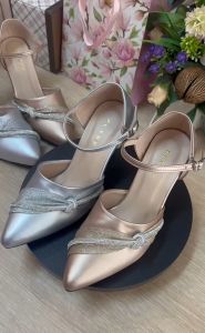 รองเท้าออกงาน สายรัดข้อเท้า JM9031