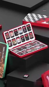 Data Frog | DATA FROG 24-in-1 Game Card Holder Case for Switch / Switch OLED Cartridge Storage Box Protective Chip Organizer
