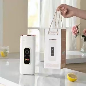 Xách tay ấm điện 650ml trà cà phê Ấm đun nước mini du lịch Đun sôi nước stewable giữ ấm thiết bị cốc hâm nóng bình giữ nhiệt