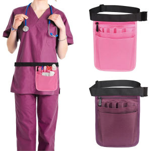 Waist Bag For Women Shoulder Pouch Case Nurse Organizer Bag Belt Extra Pocket Fanny Pack Nurse Nylon For Accessories Tool