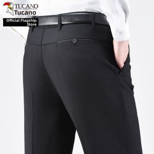 TUCANO | Spring Autumn Mens Trousers For Middle Aged Casual Pants