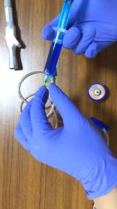 2pcs Autoclavable Dental Irrigation Needles Teeth Root Canal Cleaning Endodontic Elbow Bilateral Hole Dental Treatment Cleaning Tools