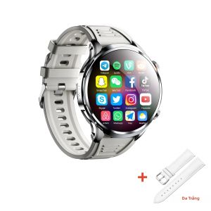 Đồng Hồ Thông Minh Hỗ Trợ Gọi 4G/5G 128GB GPS WiFi Gọi Video HD NFC Định Vị 3D Camera 98% Adobe RGB Tương Thích Android Wear