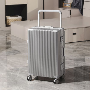 Kangaroo Large Capacity Thickened Aluminum Frame Luggage Bag for Students Traveling on Campus Durable with Wide Pull Rod