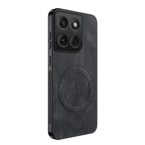Leather Texture Soft Bumper Magnetic Phone Case For Motorola Edge 70 Max 60 Fusion 60S Signature Moto G67 Power G77 X70 Air Pro