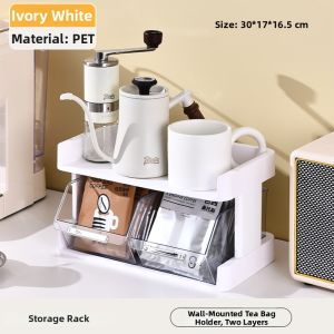 Desktop Tea Capsule Snack Organizer Shelf