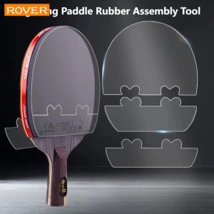Ping Pong Racket Rubber Assisted Positioning Partition Adhesive Tool Professional Paddle Easy To Use Rubber De for Table Tennis