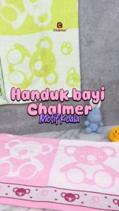 Handuk Bayi Chalmer 50 x 100 cm Motif 100% Katun