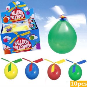 Helicopter Balloon Portable Outdoor Playing Flying Ballon Toy Birthday Party Decorations Kids Gift Party Supplies Outdoor For Family