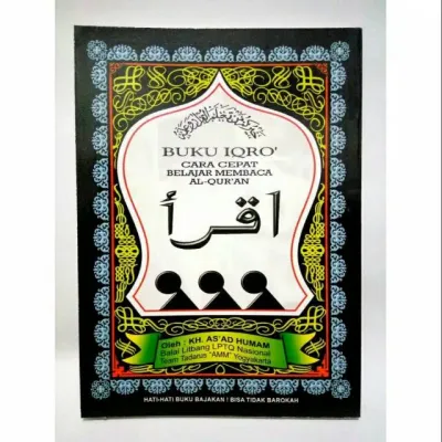 ORIGINAL BUKU IQRO BESAR JILID 1 SAMPAI 6 UKURAN BUKU TULIS
