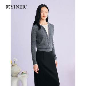 Spring New Elegant Two-piece Look Knit Sweater