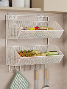 MENGBINFEN | Non-drilling Wall-mounted Organizer Storage Rack