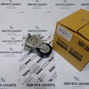 TENSIONER ASSY FAN BELT ALL NEW YARIS VVTI ORIGINAL 1PC