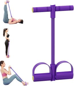 Resistance Bands Elastic Fitness Bands For Sports Exercises At Home Multifunctional Portable 4/6 Tube Elastic Pedal Puller