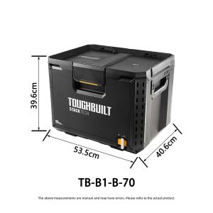 Toughbuilt | Dustproof Waterproof Stacking Large Toolbox