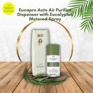 Eucapro Eucalyptus Scented Metered Air Freshener Spray Refill - 170g Multipack