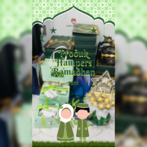 OLIVE GIFT - Hampers Idul Fitri - Hampers Ramadhan - Kado Lebaran Murah - Bingkisan Kado Snack HR012
