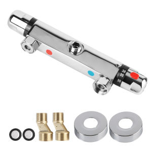 Vòi Sen Điều Nhiệt Van Trộn Nước Nóng Lạnh Vòi Trộn Bằng Thép Không Gỉ 304 Vòi Tắm Bồn Tắm Vòi Điều Nhiệt