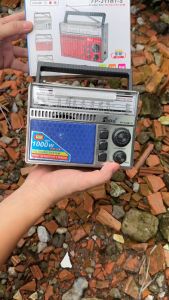 PHIÊN BẢN MỚI Đài Radio Bluetooth FP-311BT pin mặt trời nhận sóng trên 3 băng tần FM AMSW nghe đài bất cứ mọi nơi sử dụng tiện ích không sợ hết pin  thiết kế cổ điển hoài niệm