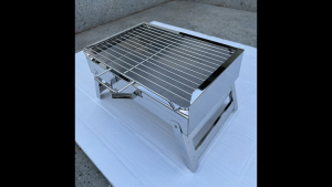 Stainless Portable BBQ set size 10x15