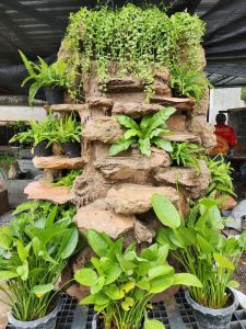 น้ำตกหินจริง น้ำตกหินภูเขา น้ำตกในสวน น้ำตกหน้าบ้าน น้ำตกราคาโรงงาน น้ำพุ น้ำล้น น้ำตกพร้อมตกแต่ง