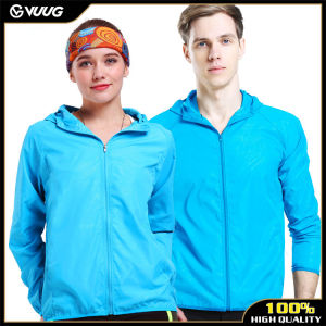 VUUG Spring and Summer Outdoor Sun Protection Clothing Mens and Womens Skin Windbreaker UV Protection Sun Protection Clothing