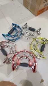 TAMBOURINE ALICE - LẮC TAY ALICE xắc xô nhạc cụ cho bé lục lạc cầm tay