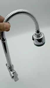 Vòi Rửa Bát Inox Xoay 360 Độ 2 Chế Độ Nước Vòi Gắn Tường Chống Gỉ Mài Mòn