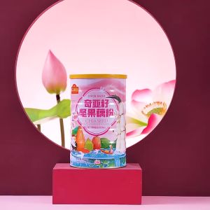 众懒客奇亚籽坚果藕粉500g Chia seed nut lotus root powder Nut lotus root powder soup instant lotus root powder坚果藕粉羹速溶藕粉
