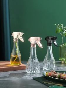 200ML OLIVIA Oil Sprayer Glass Olive Oil Sprayer Mister Food Grade Olive Oil Spritzer Bottle For Air Fryer Salad BBQ Roasting