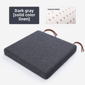 LaTeX Cushion Office Long-Sitting Student Classroom Chair Cushion Seat Cushion Breathable Chair Stool Cushion Cushion Seat Cushion