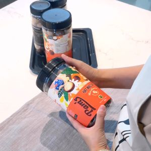 Macca nứt vỏ nhập khẩu Úc Pams 250g/hũ - [tặng kèm khui tách] Hạt size A nhân to vàng giòn ngọt bùi