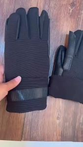 Rappelling Gloves Non Slip Abrasion Resistant for Outdoor Mountaineering Rock Climbing Speed Descending Training Activities