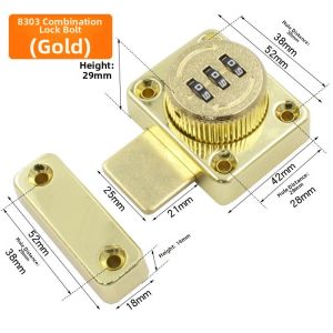 Non-drilling 90 Degree Door Latch