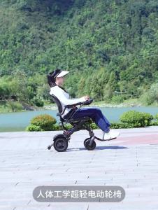 Electric Wheelchairs For Elderly Electronic Wheel Chair Electric Foldable Lightweight Wheelchair For Elderly Shock-Absorbing Tire for Scooter for the Disabled 13dian