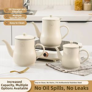 Stainless Steel Food-grade Kitchen Oil Can Filter