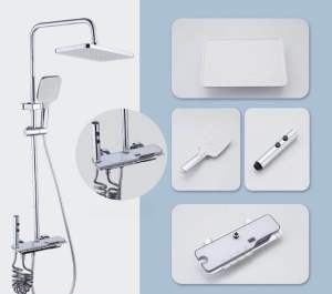 [SG Stocks] Elegant Copper Rain Shower Set
