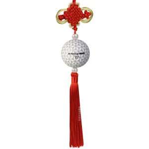 Dominant | Mặt Dây Chuyền Quả Cầu Golf Họa Tiết Sakura & Mắt Xích Trung Quốc