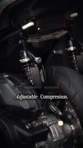MOKOTO ELITE AEROX NMAX V2 V3 STD / TURBO S2 PRO REAR SHOCK ABSORBER 305MM FULLY ADJUSTABLE SHOCK FOR MOTORCYCLE