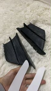 ปีกด้านข้างสําหรับรถจักรยานยนต์ วิงเล็ต ใส่ได้ทุกรุ่น วิงข้างมอไซค์ ใส่ทุกรุ่น CBR/NINJA2 ลายเคฟล่า 1 คู่(0369)