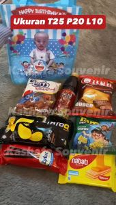 Tas Ultah Pake Foto Anak: 20 PCS & Souvenir Ultah Free Design